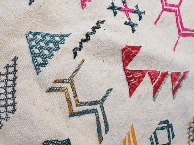 Le tapis Kilim Marocain 241x147 cm
